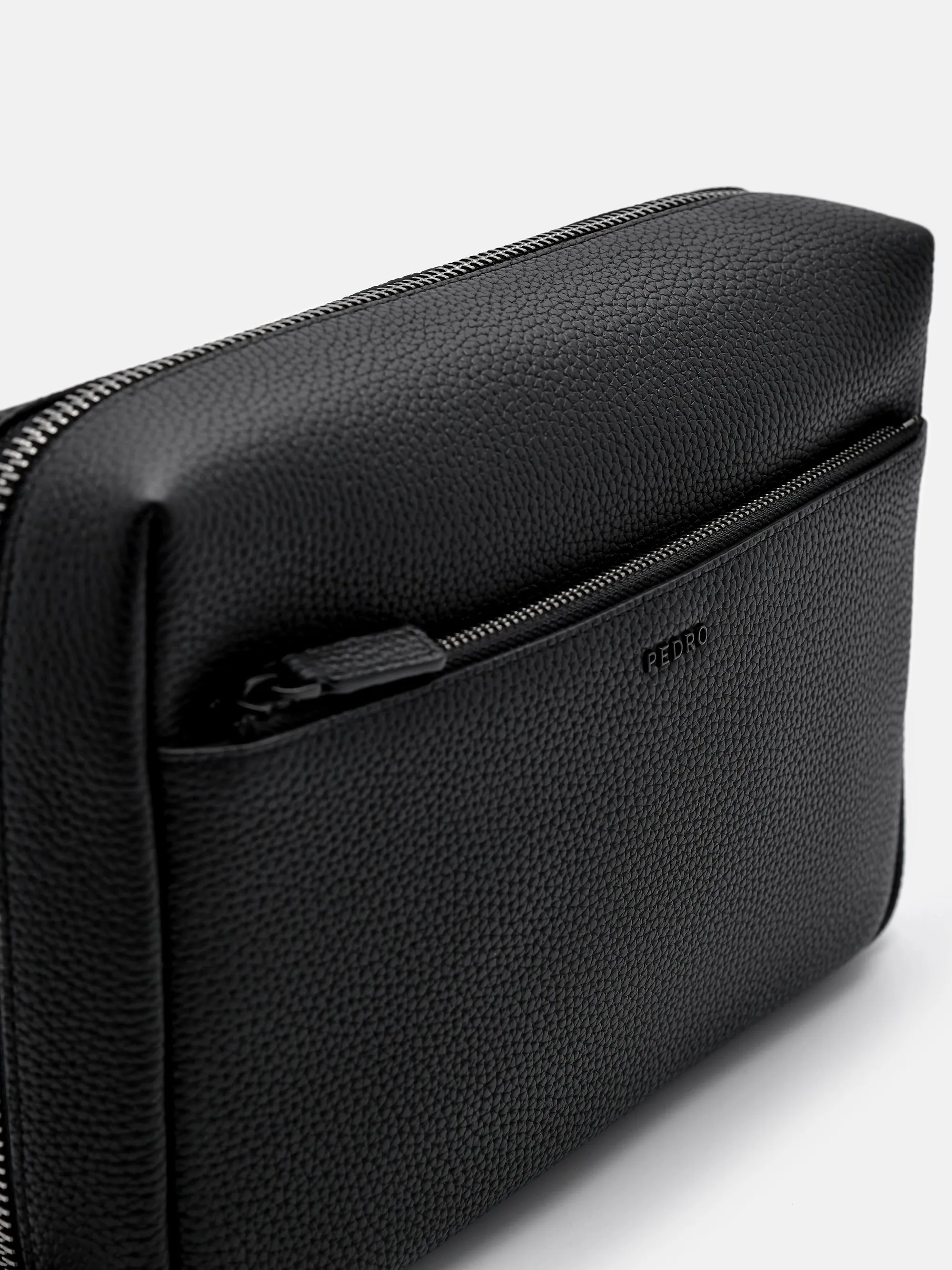 Embossed Leather Pouch