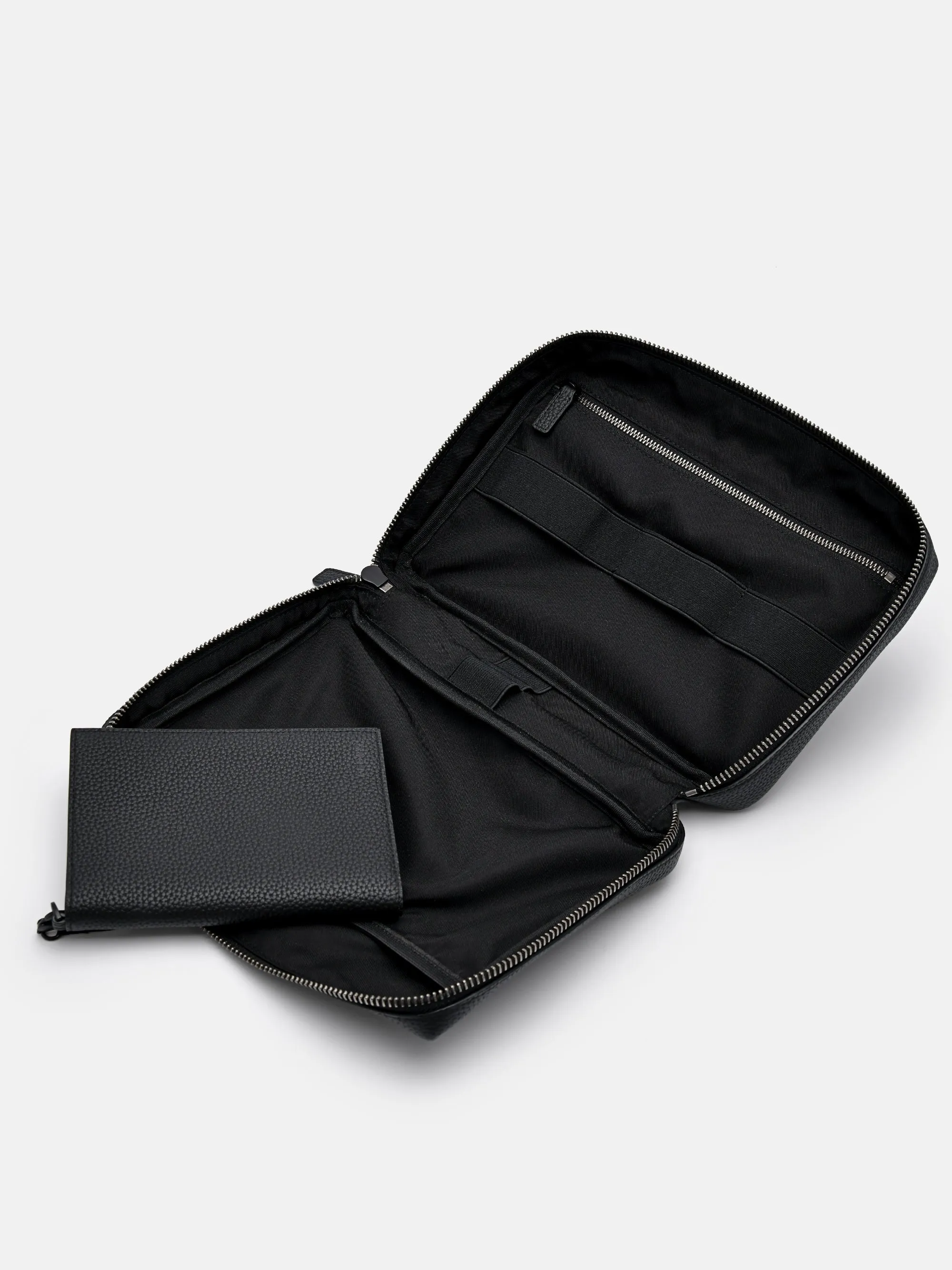 Embossed Leather Pouch
