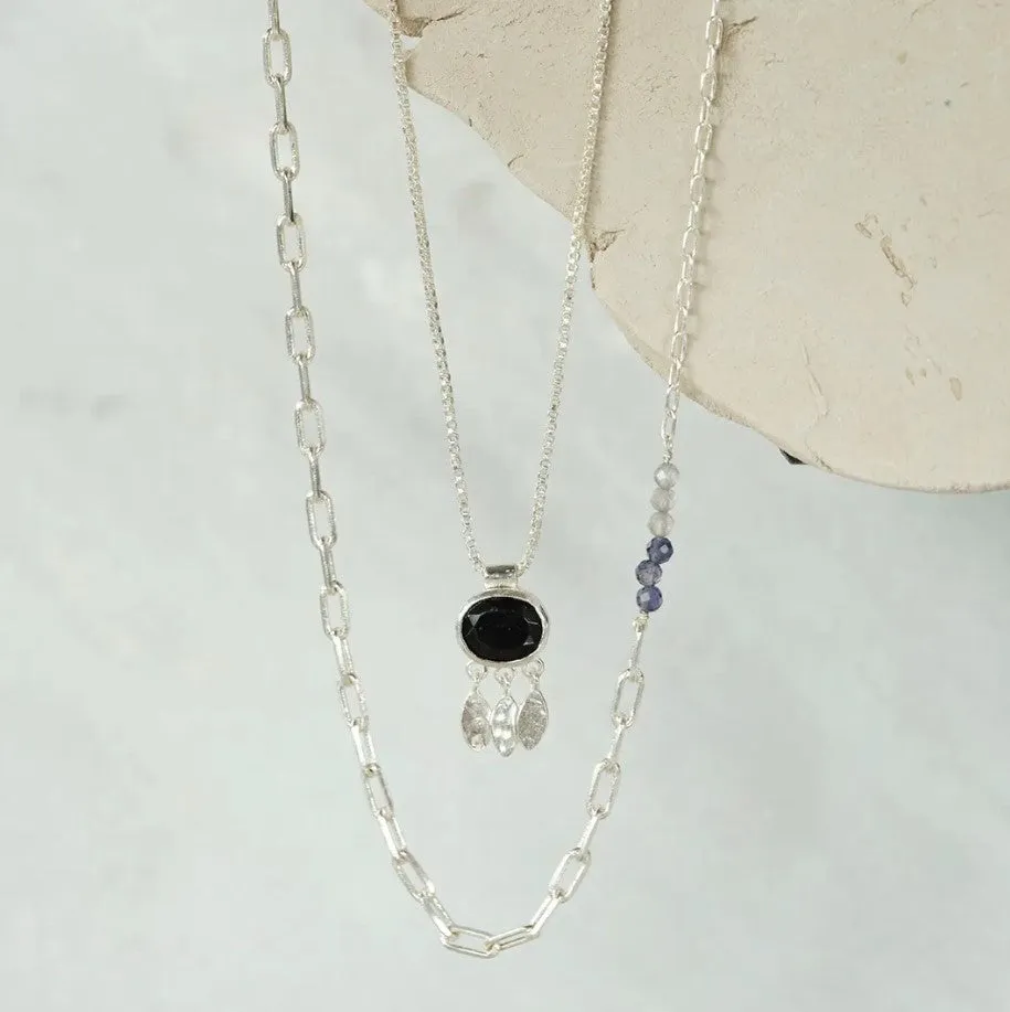 Encourage Labradorite Iolite Necklace SP