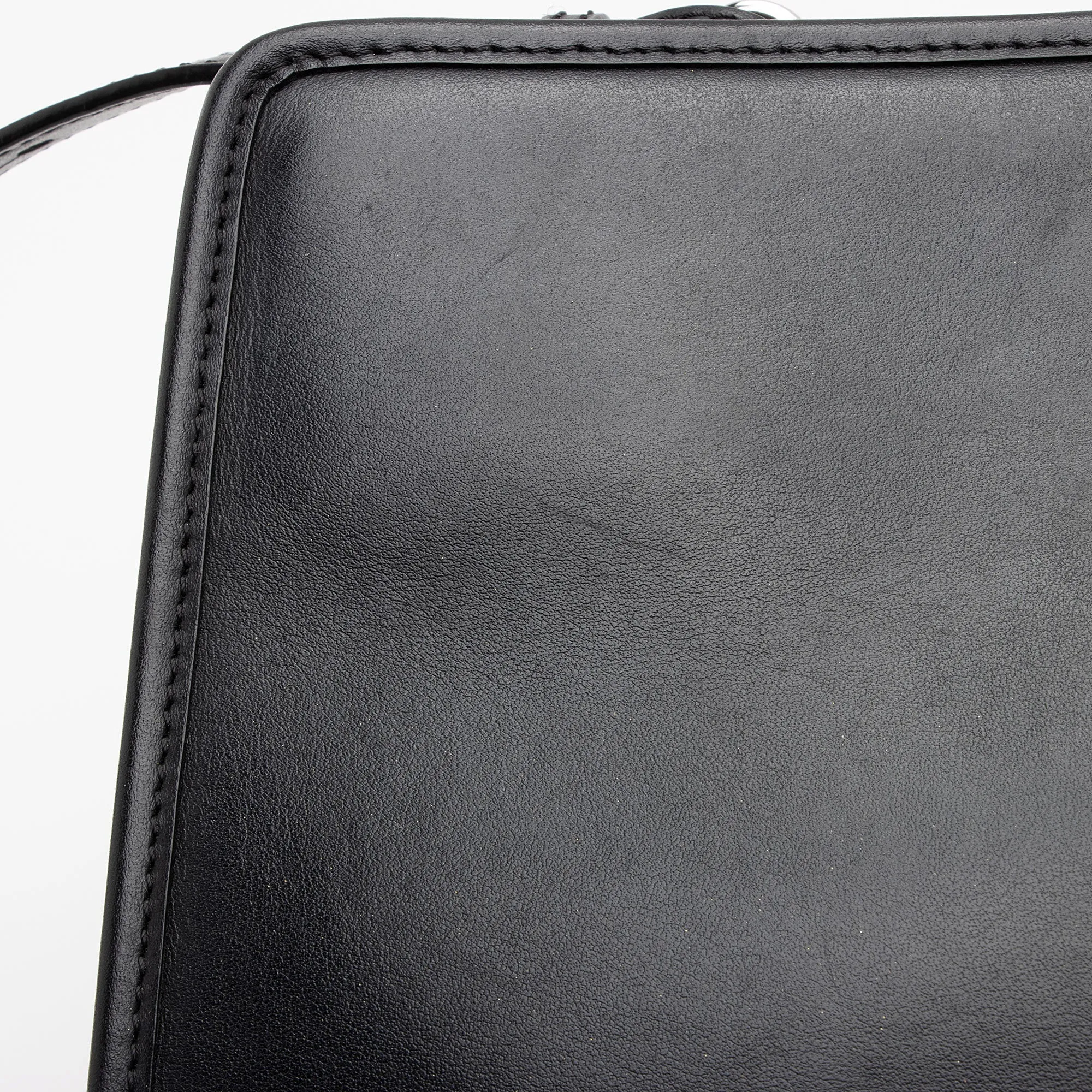 Fendi FF Calfskin Century Runaway Small Tote (SHF-6Kw03X)