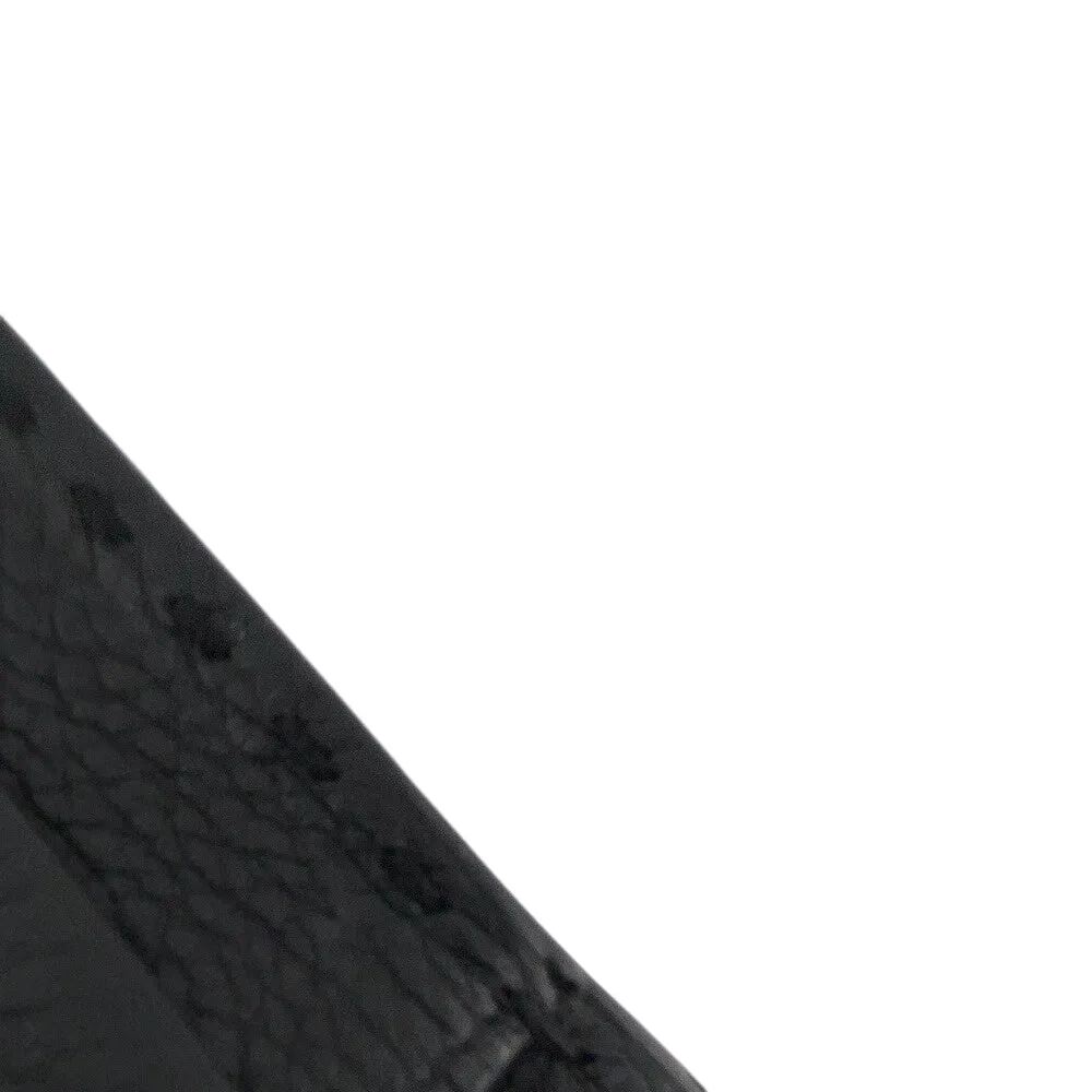 FENDI Long Wallet Purse 7M0355 leather black Celeria