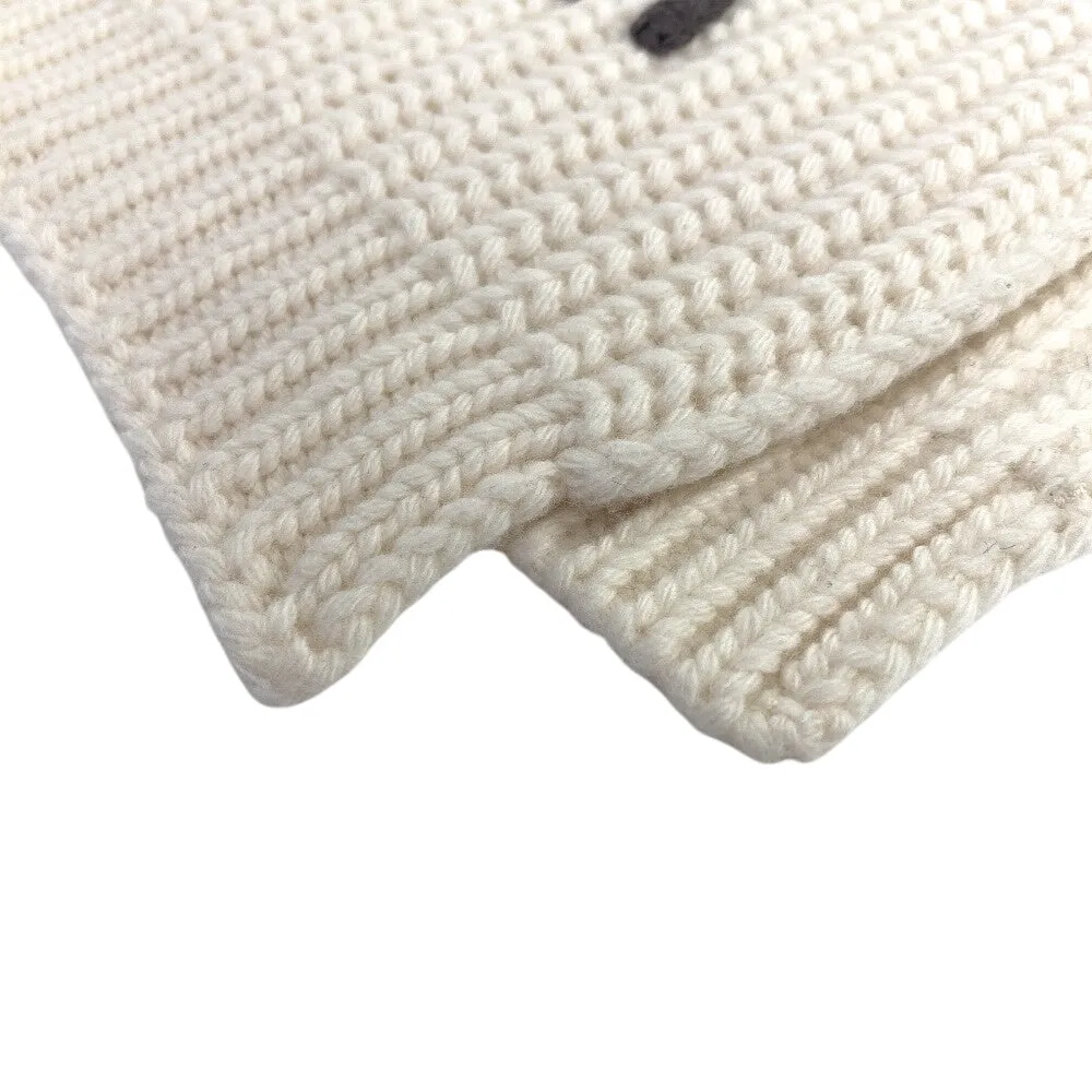 FENDI Scarf FXT352 wool white logo