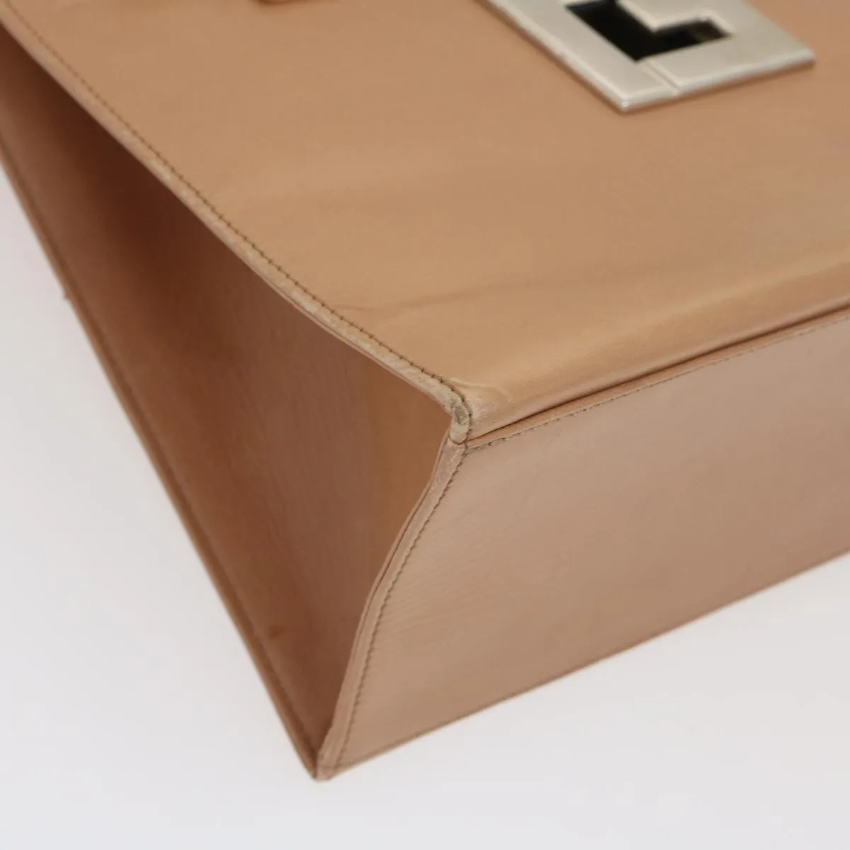 FENDI Tote Bag Leather 2way Pink  rd2065