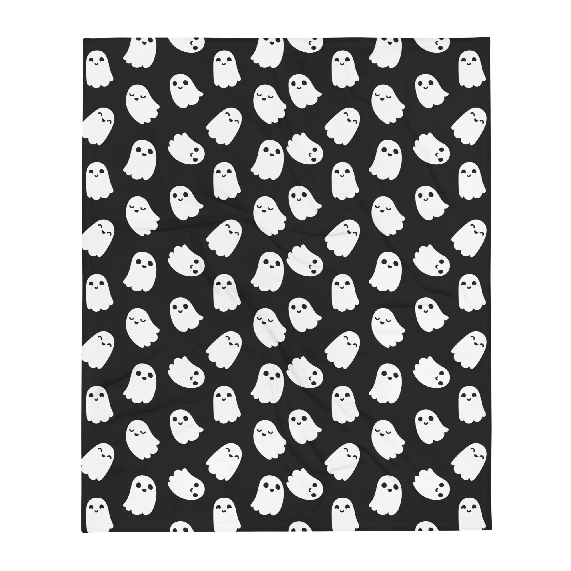 Friendly Ghosts Throw Blanket