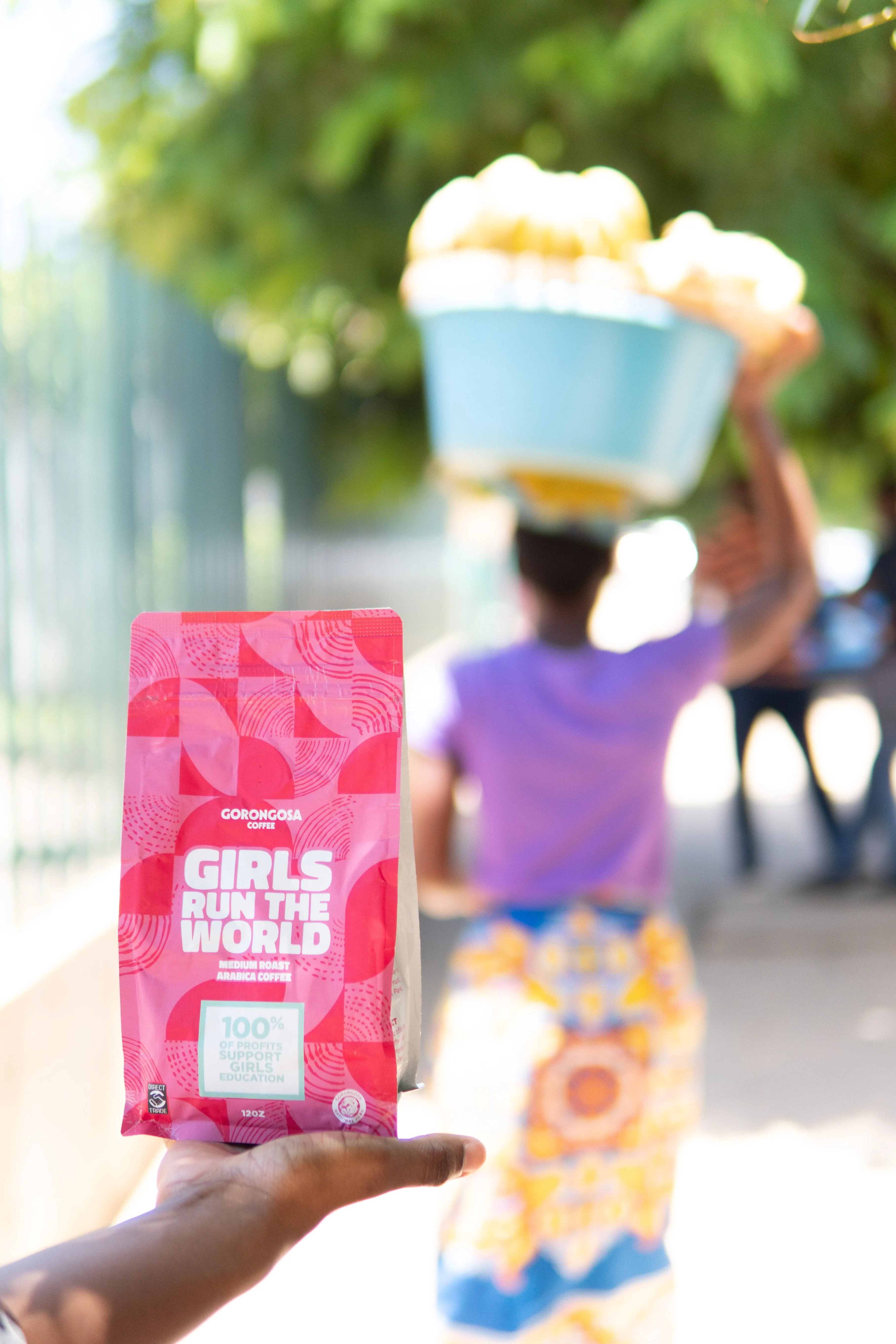 Girls Run the World Coffee Bag