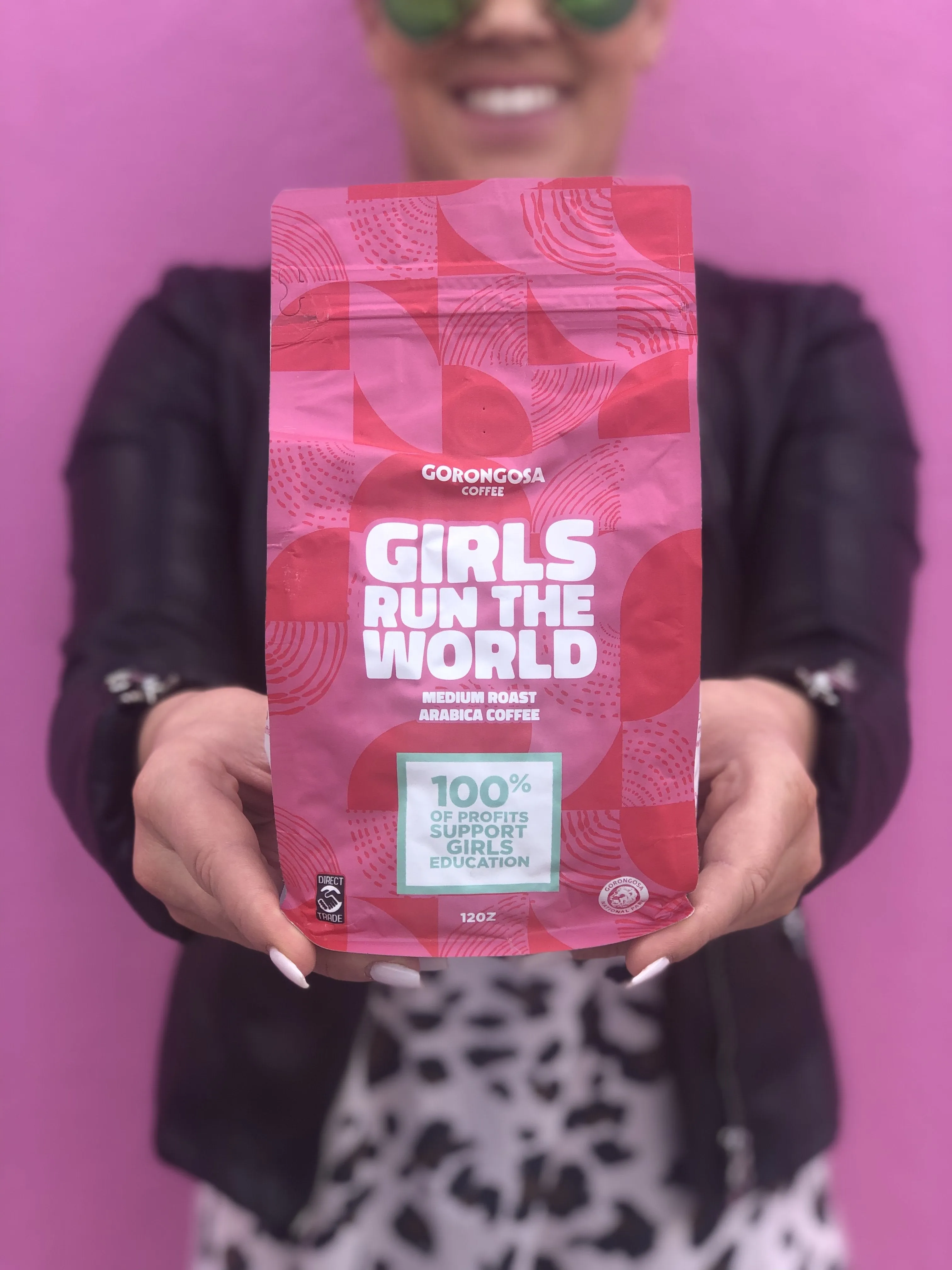 Girls Run the World Coffee Bag