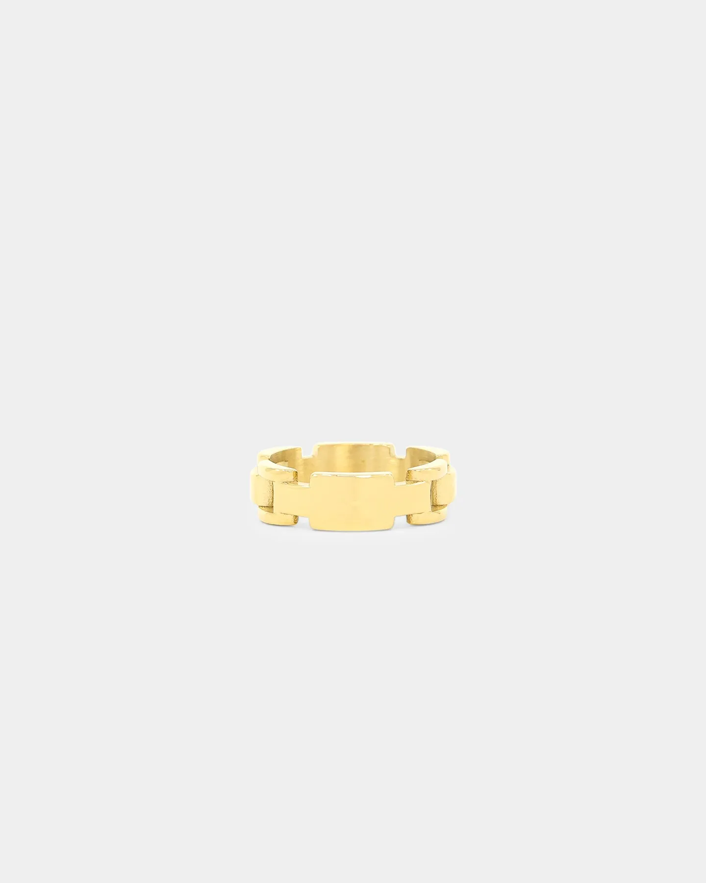 Guess Mainline 29mm Frontiers Flat Ring Gold
