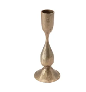 Hand-Forged Metal Taper Holder