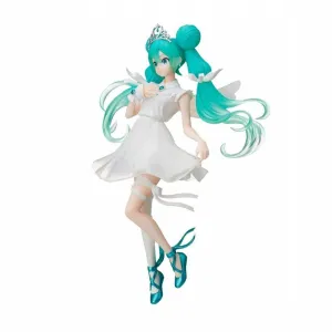 Hatsune Miku Waifu GREEN Action Figure (22 Cms)