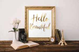 Hello Beautiful Printable