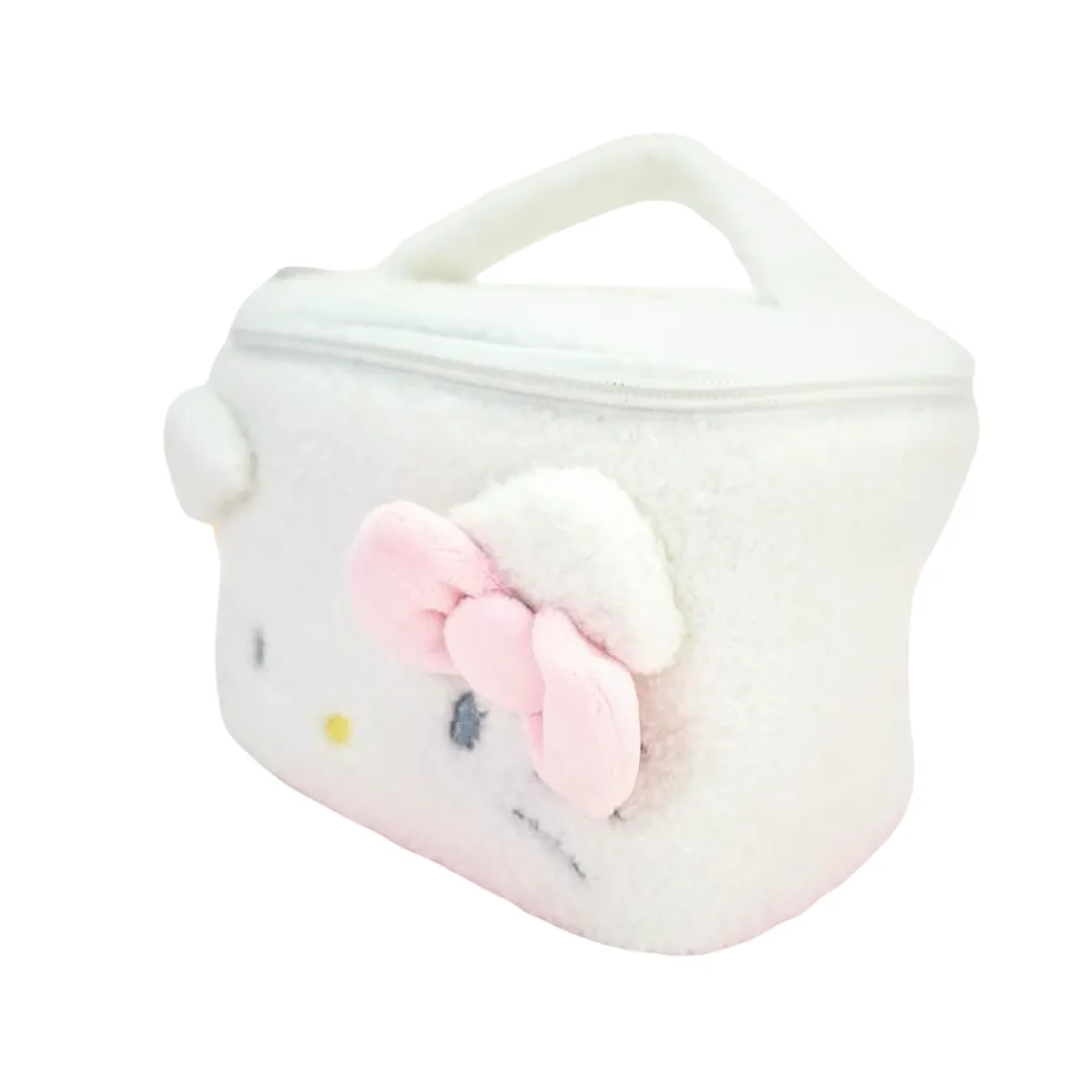 Hello Kitty Fuzzy Sanrio Makeup Bag