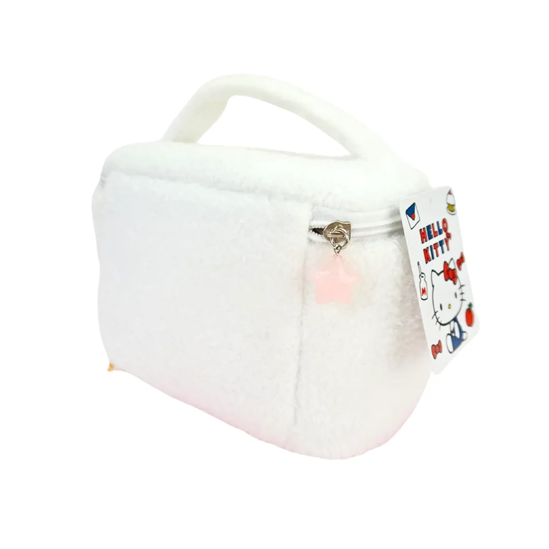 Hello Kitty Fuzzy Sanrio Makeup Bag