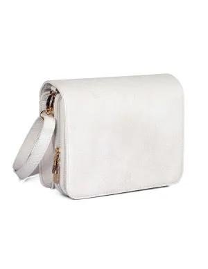 Karla Hanson Linda Women's Crossbody Organizer Bag Ivory