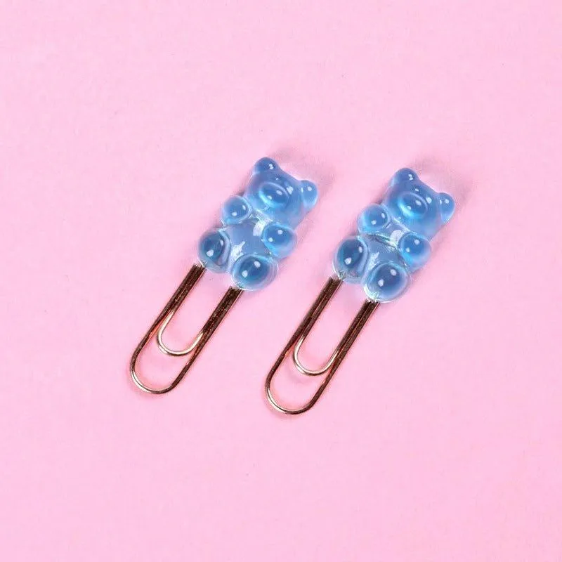 Korean Gummy bear cartoon shape paper clip NP-070028