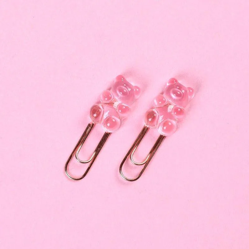 Korean Gummy bear cartoon shape paper clip NP-070028