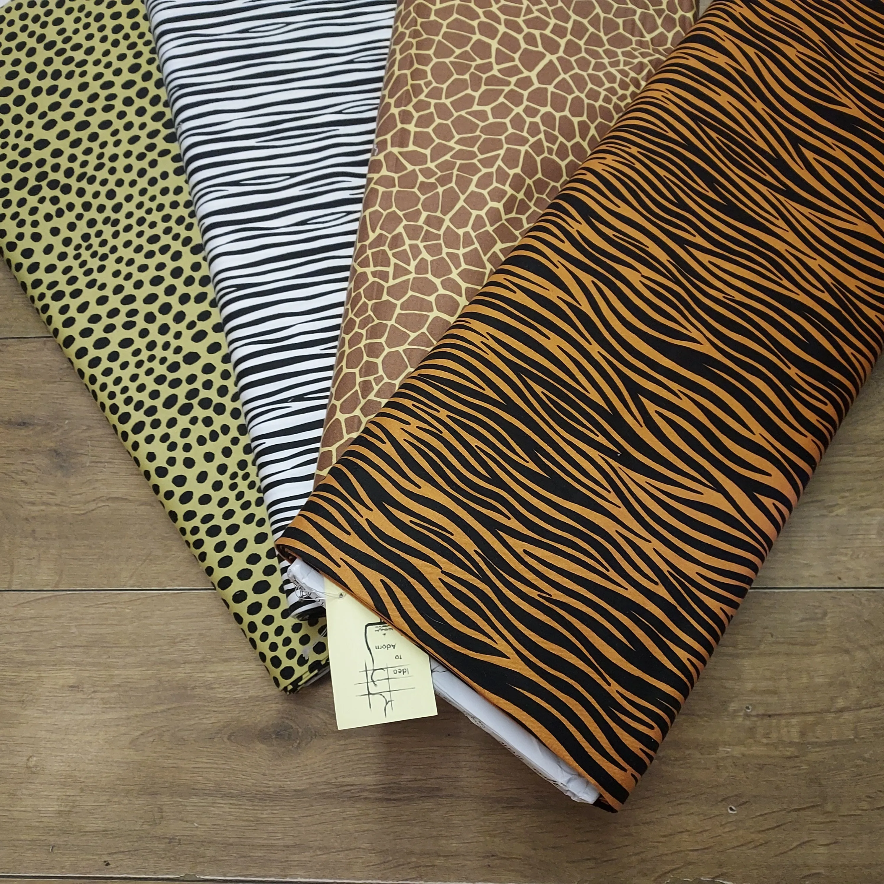 Lewis and Irene Small Things Wild Animals Cheetah Print Cotton Fabric