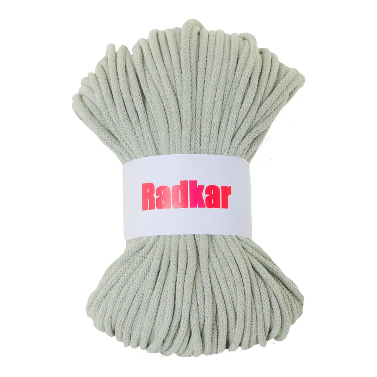 Light olive 665 Braided cotton cord 5mm