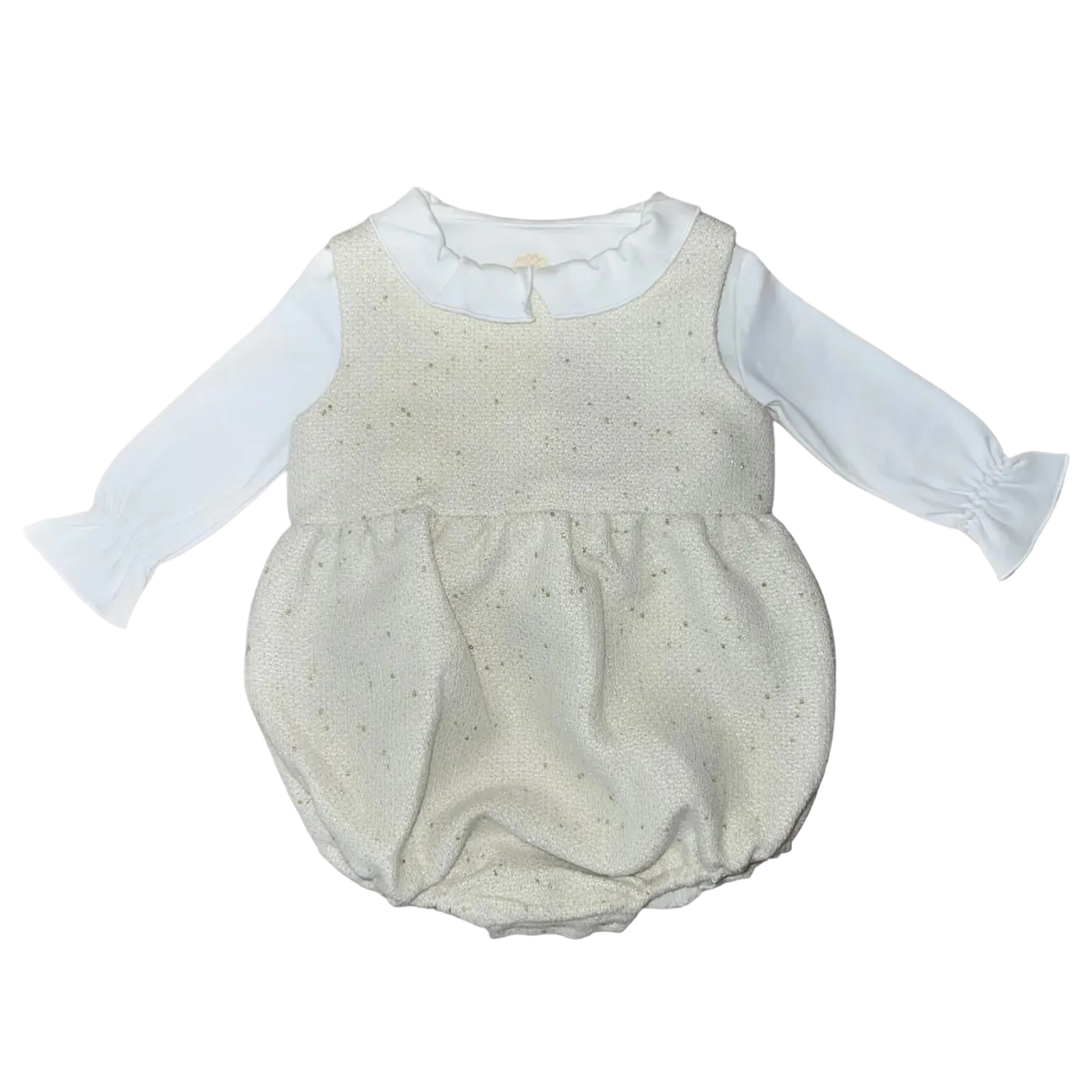 Lolli Bow Back Bubble- Carolina Cotton
