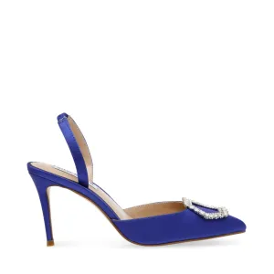 Lucent Sandal - Blue Satin