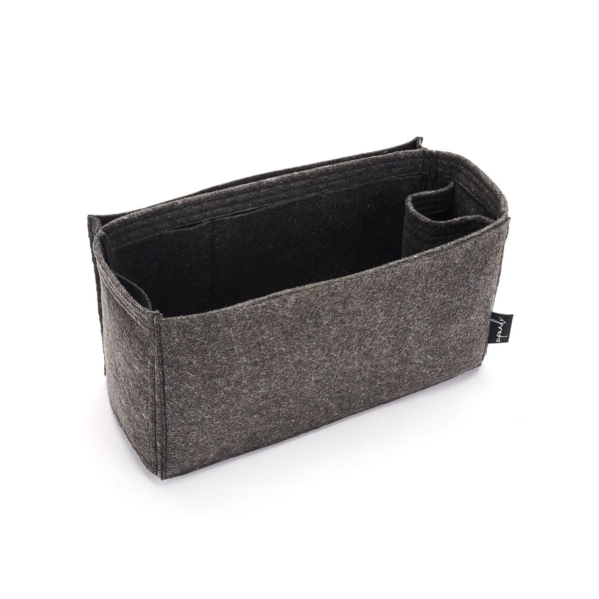 Madewell Transport Large Tote Organizer Insert, Bag Organizer with Laptop Compartment and Single Bottle Holder