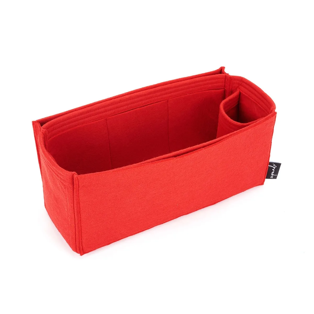 Madewell Transport Large Tote Organizer Insert, Bag Organizer with Laptop Compartment and Single Bottle Holder