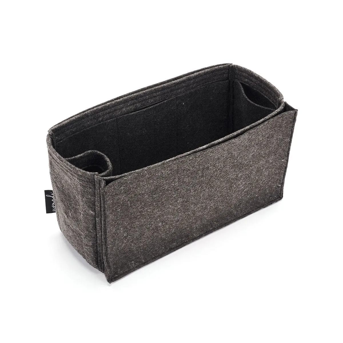 Madewell Transport Large Tote Organizer Insert, Bag Organizer with Laptop Compartment and Single Bottle Holder