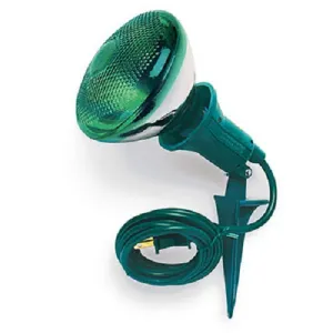 Master Electrician 05706ME 18/2 Green Outdoor Floodlight Spotlight Holder - Quantity of 18