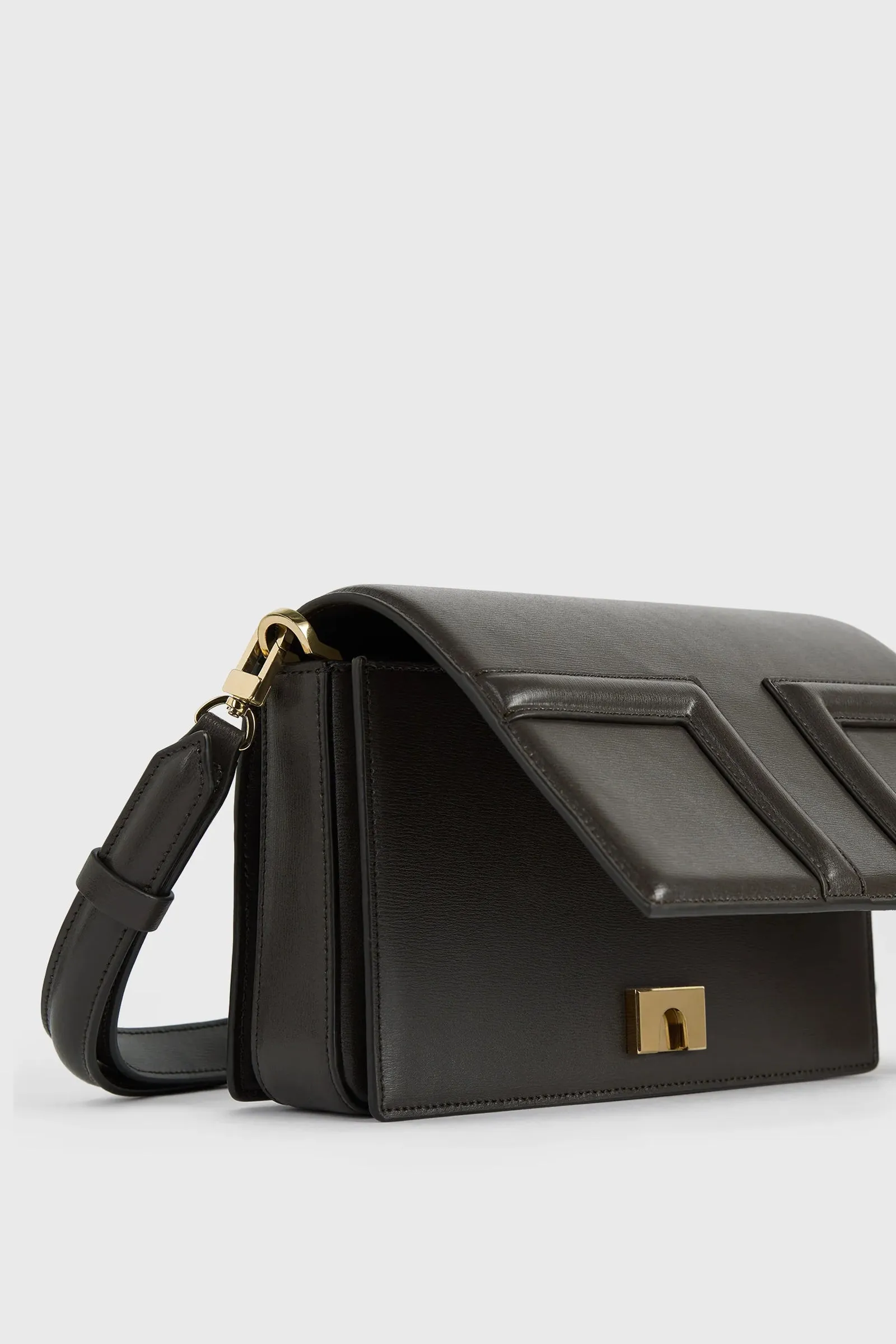 Mini T-Flap leather bag