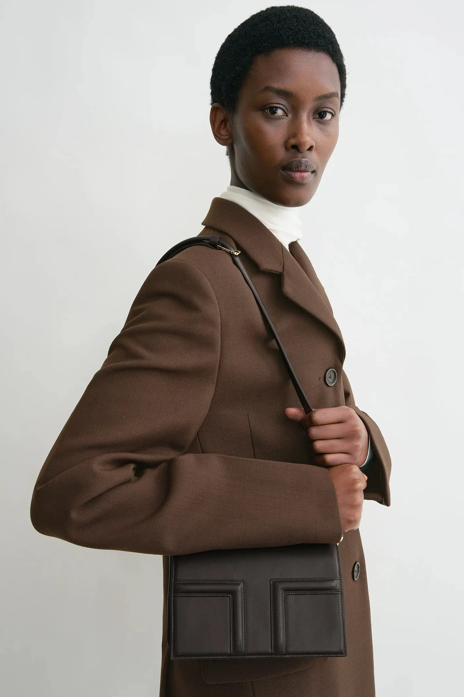 Mini T-Flap leather bag