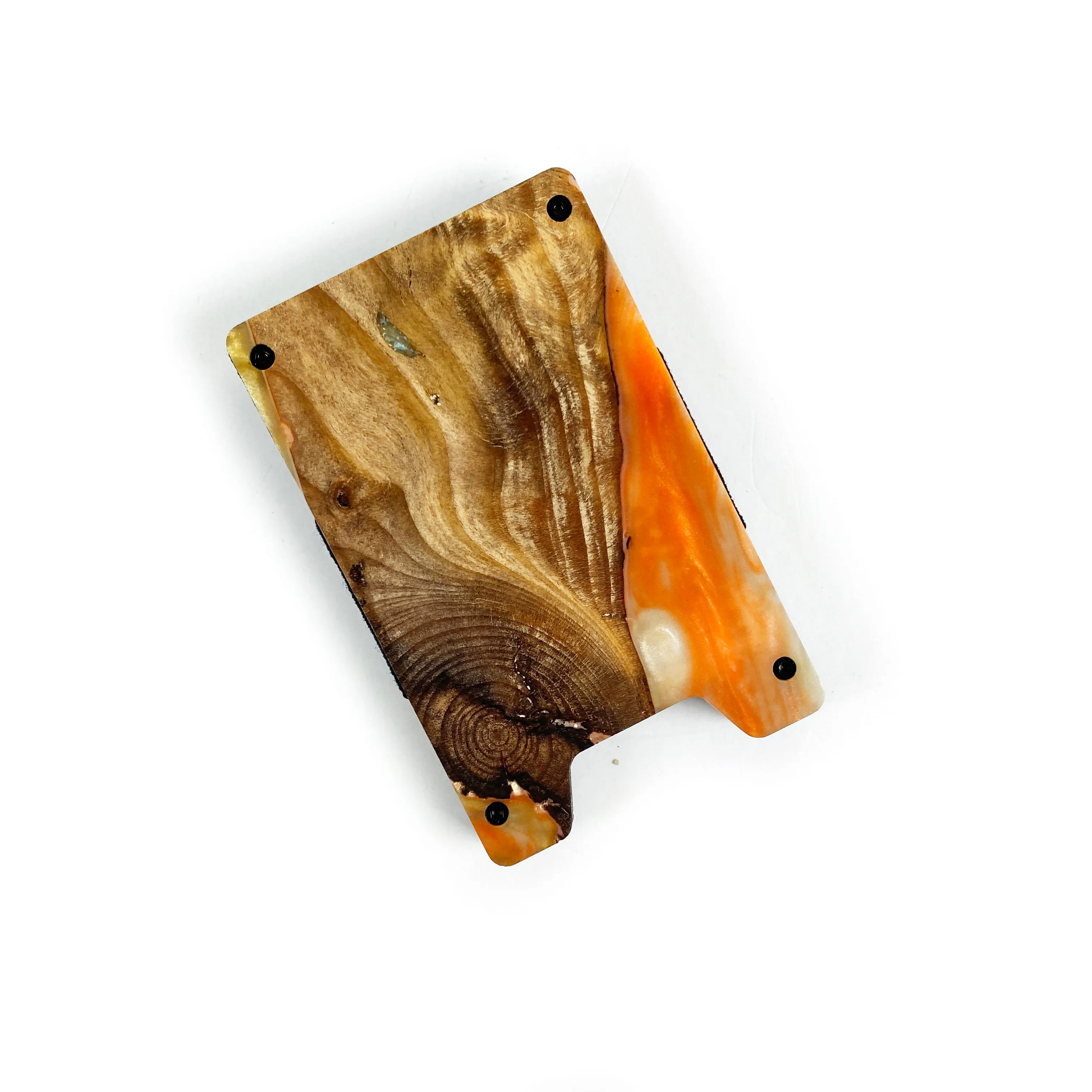 Modern Wood Cases Wallet: Minimalist