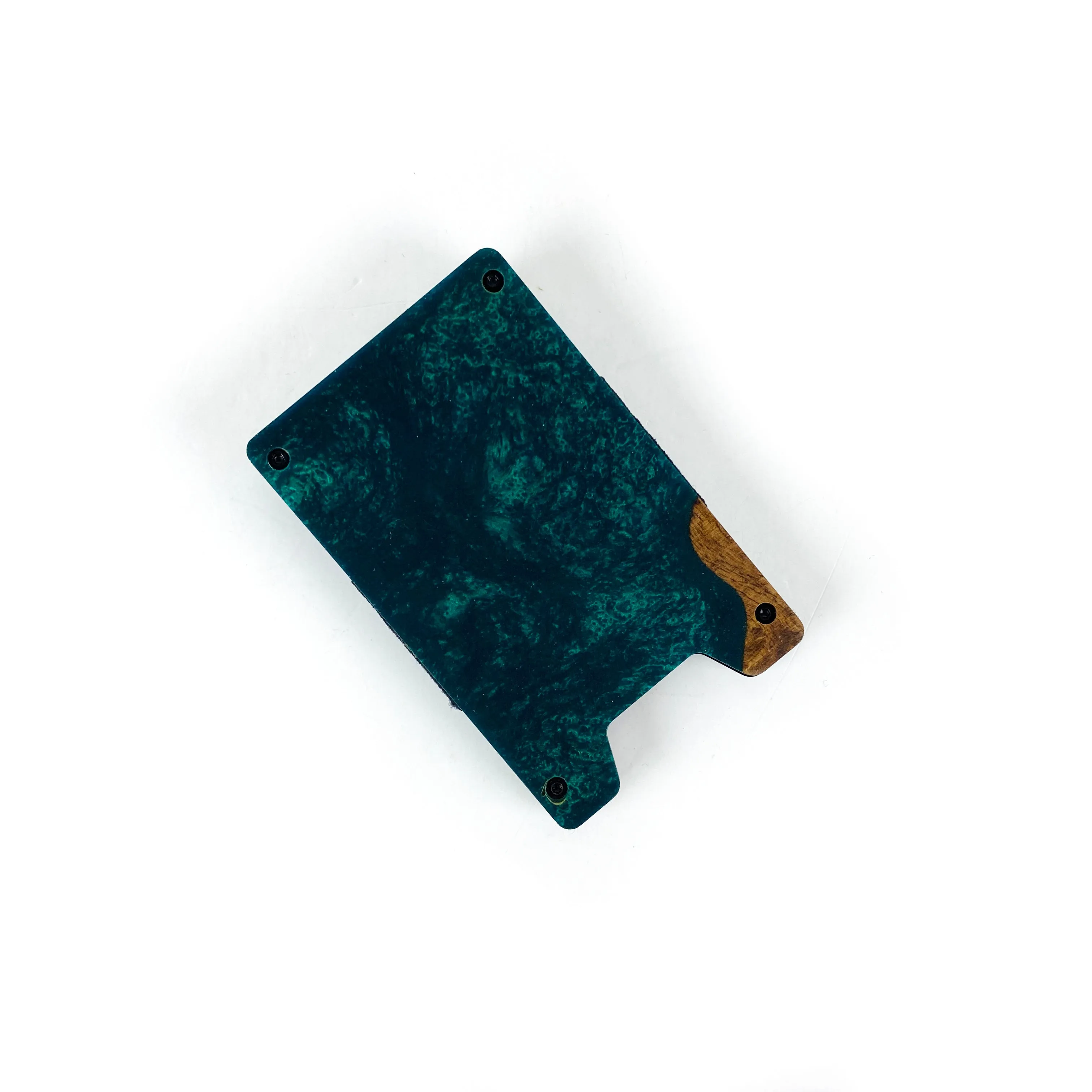 Modern Wood Cases Wallet: Minimalist