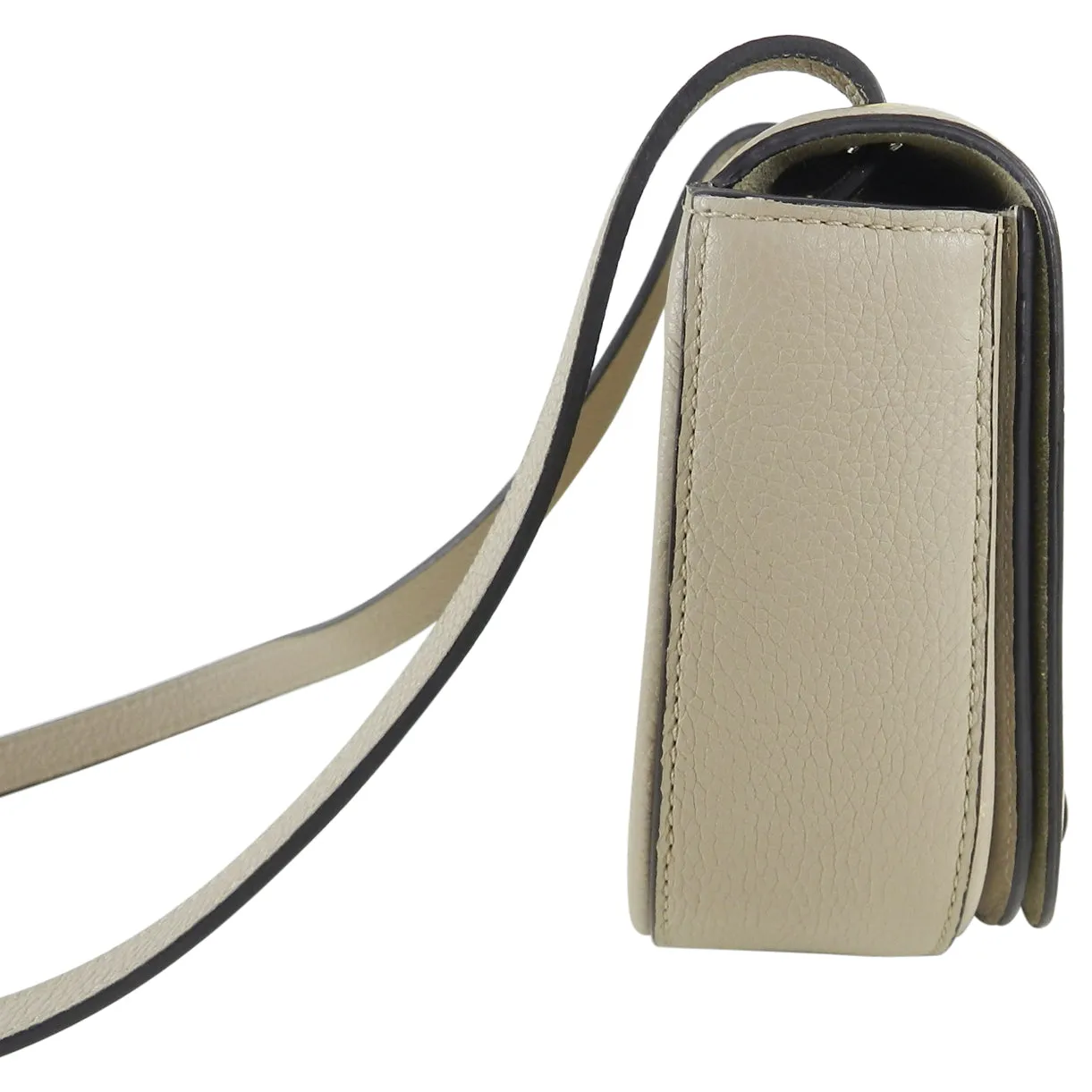 Mulberry Small Light Taupe Selwood Bag with Gold Bar