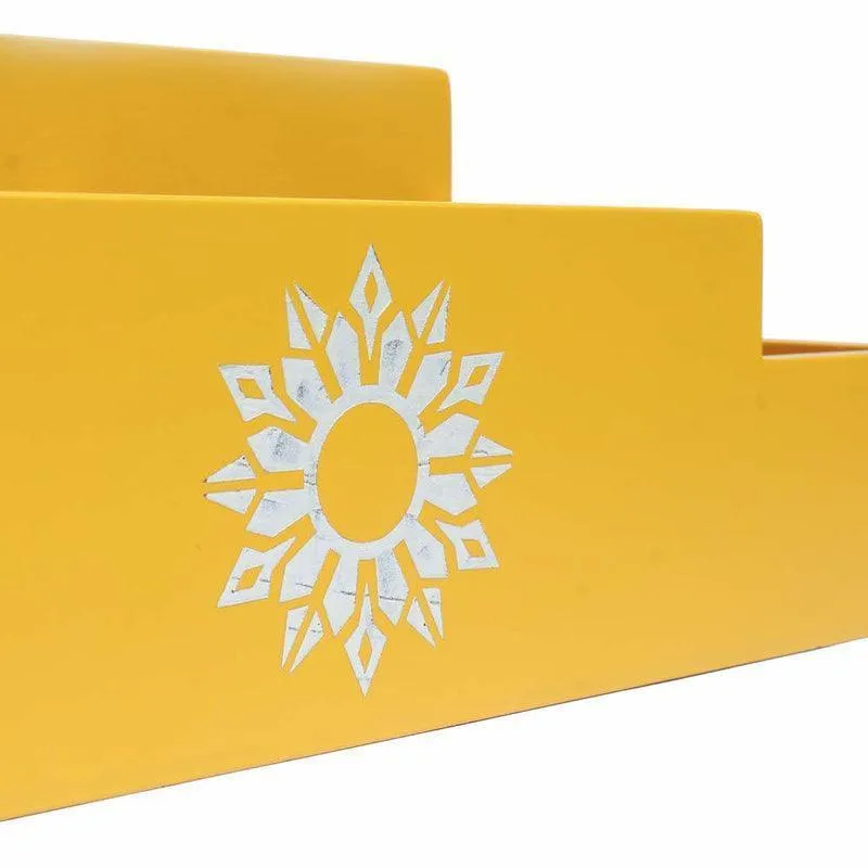 Multi Organiser Amber Orange | Table Accessories Box