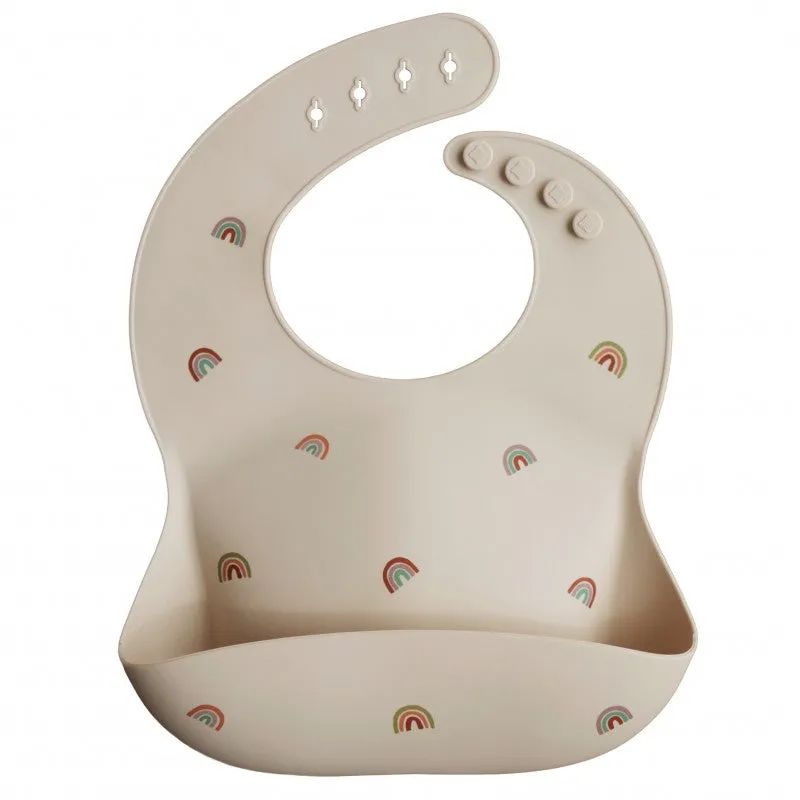 Mushie slabbers silicone