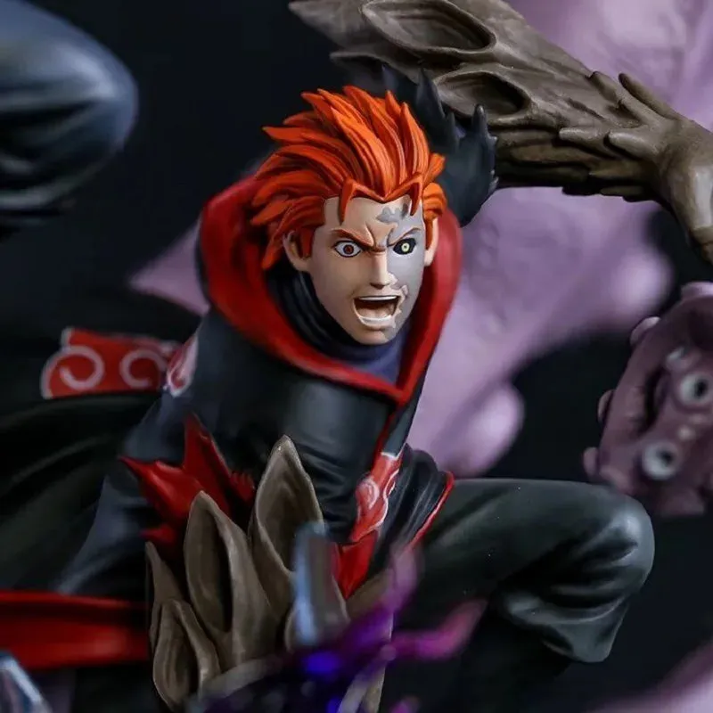 Naruto Uchiha Sasuke Gang Action Figure | Suigetsu Karin Jyuugo |40 CM|