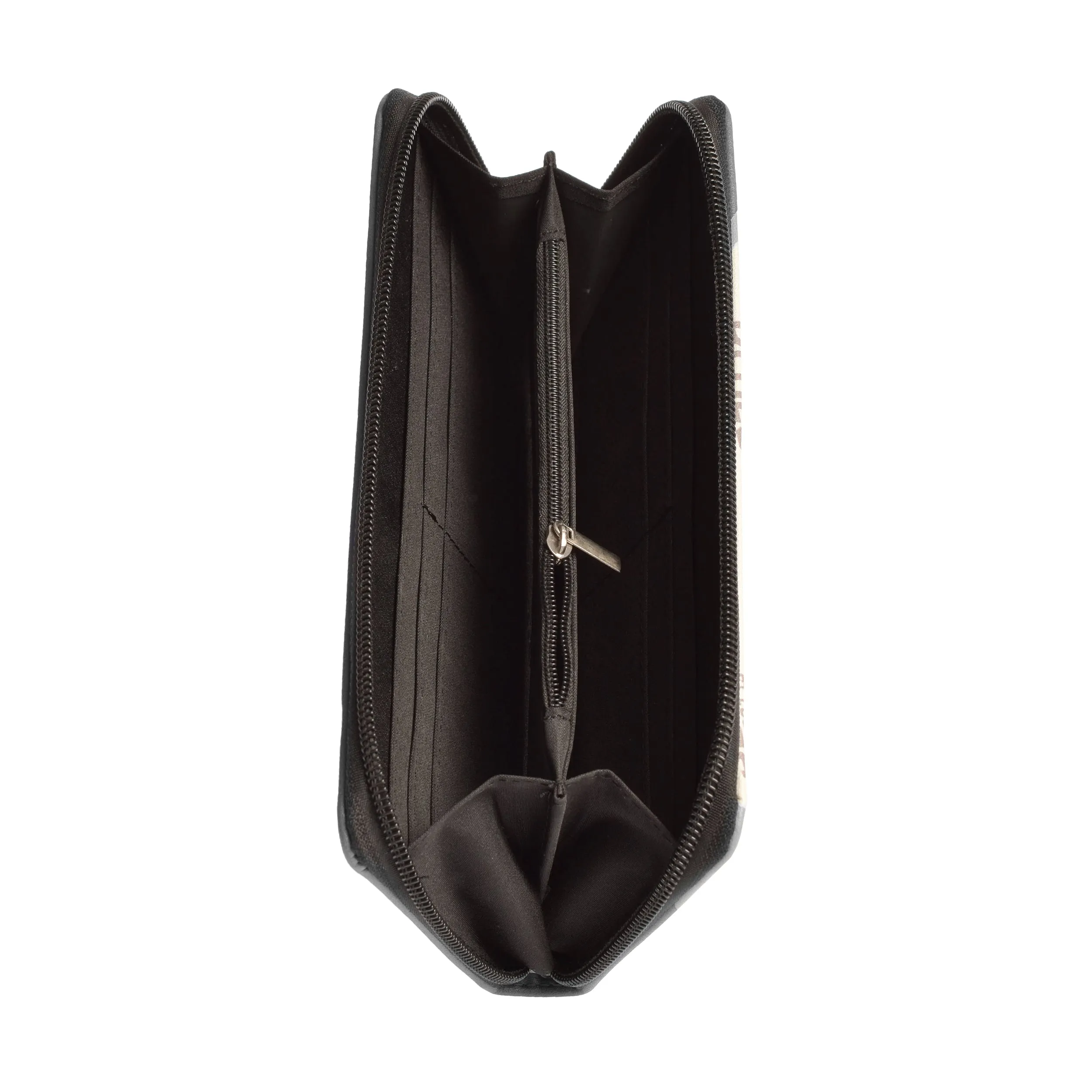 Oakland Raiders Curve Zip Organizer Wallet
