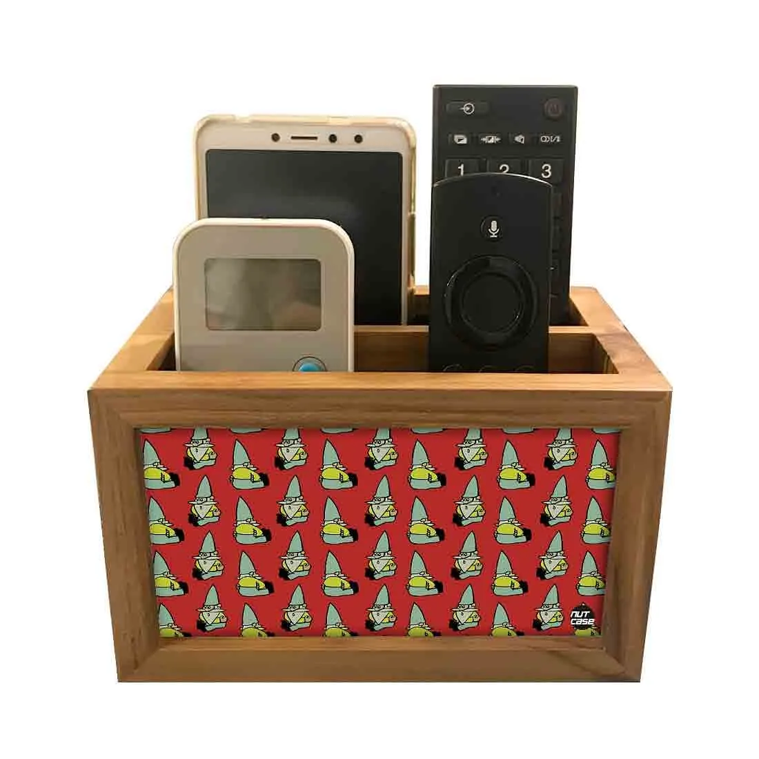 Organizer For TV AC Remotes -Gnome Red