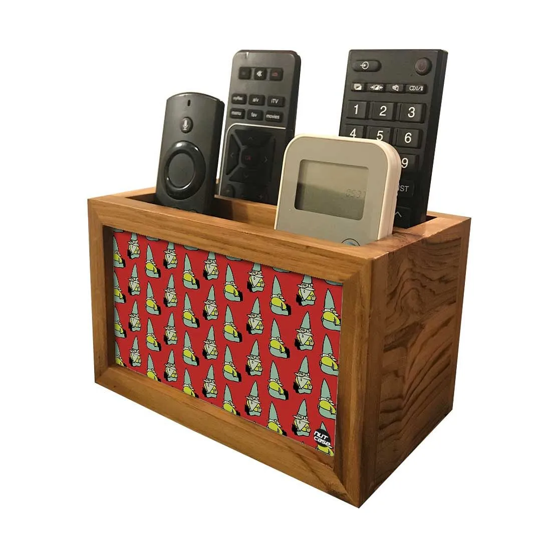 Organizer For TV AC Remotes -Gnome Red