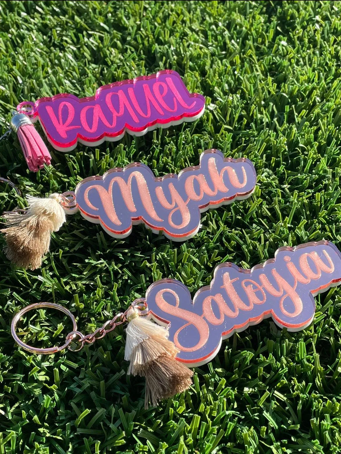 Personalised Custom Name Tag, Keychain, Luggage or Backpack Tag
