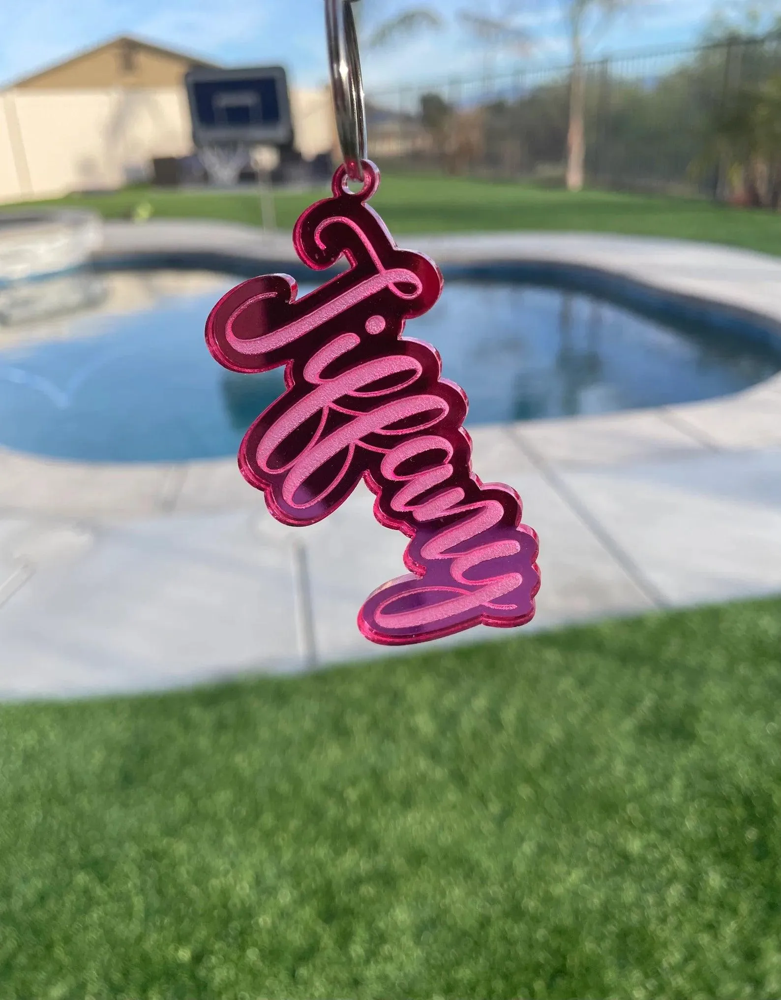 Personalised Custom Name Tag, Keychain, Luggage or Backpack Tag