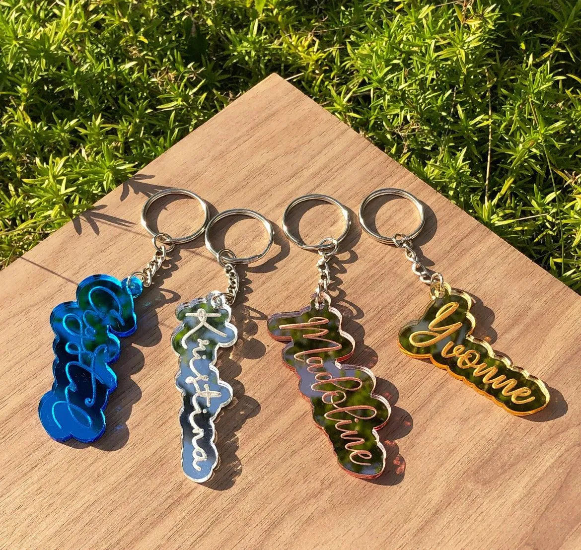 Personalised Custom Name Tag, Keychain, Luggage or Backpack Tag