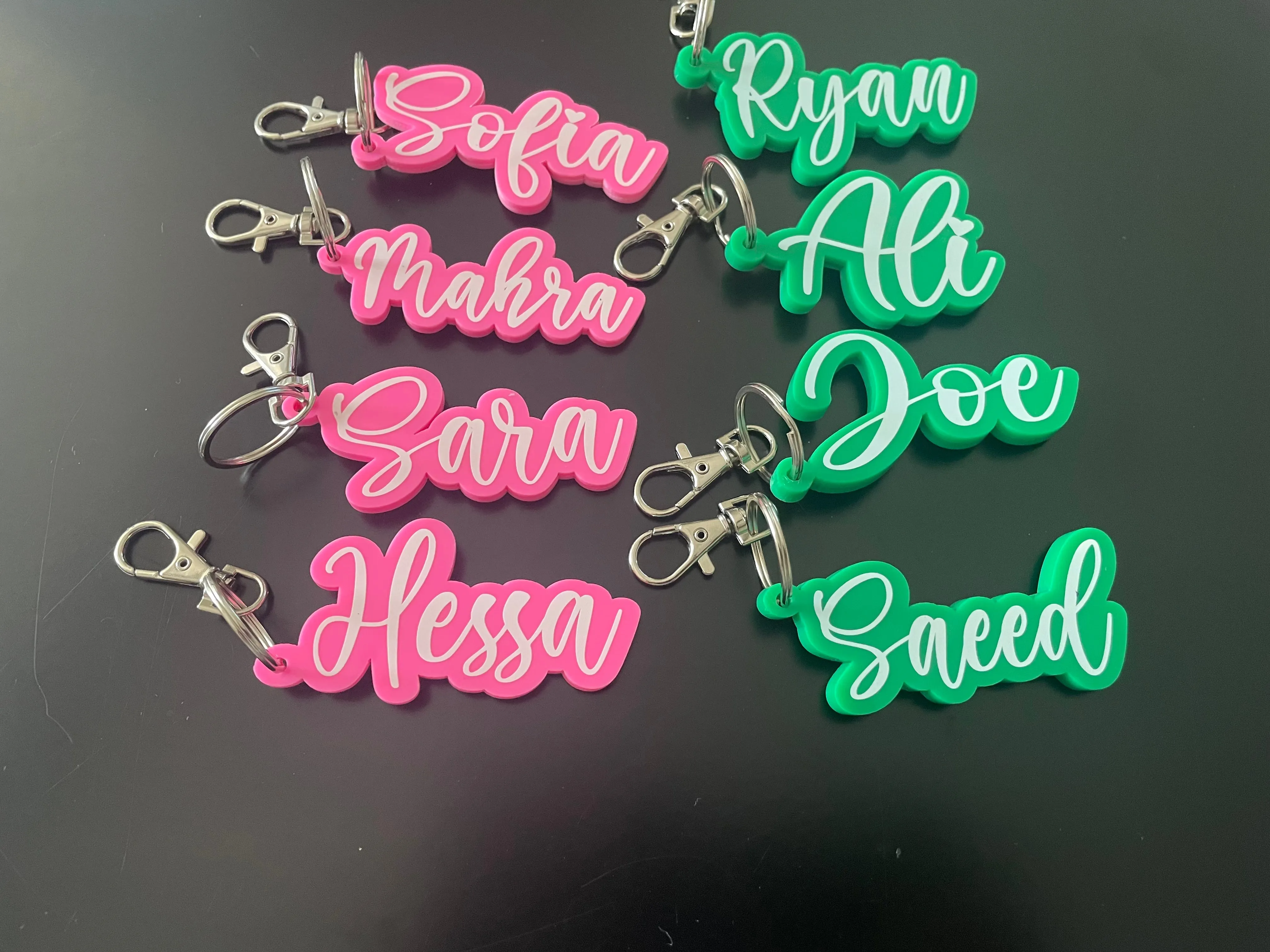 Personalised Custom Name Tag, Keychain, Luggage or Backpack Tag