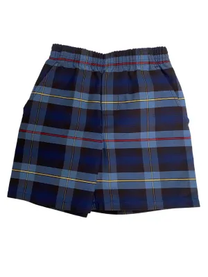 Plaid 41 Unisex Pull-on Shorts