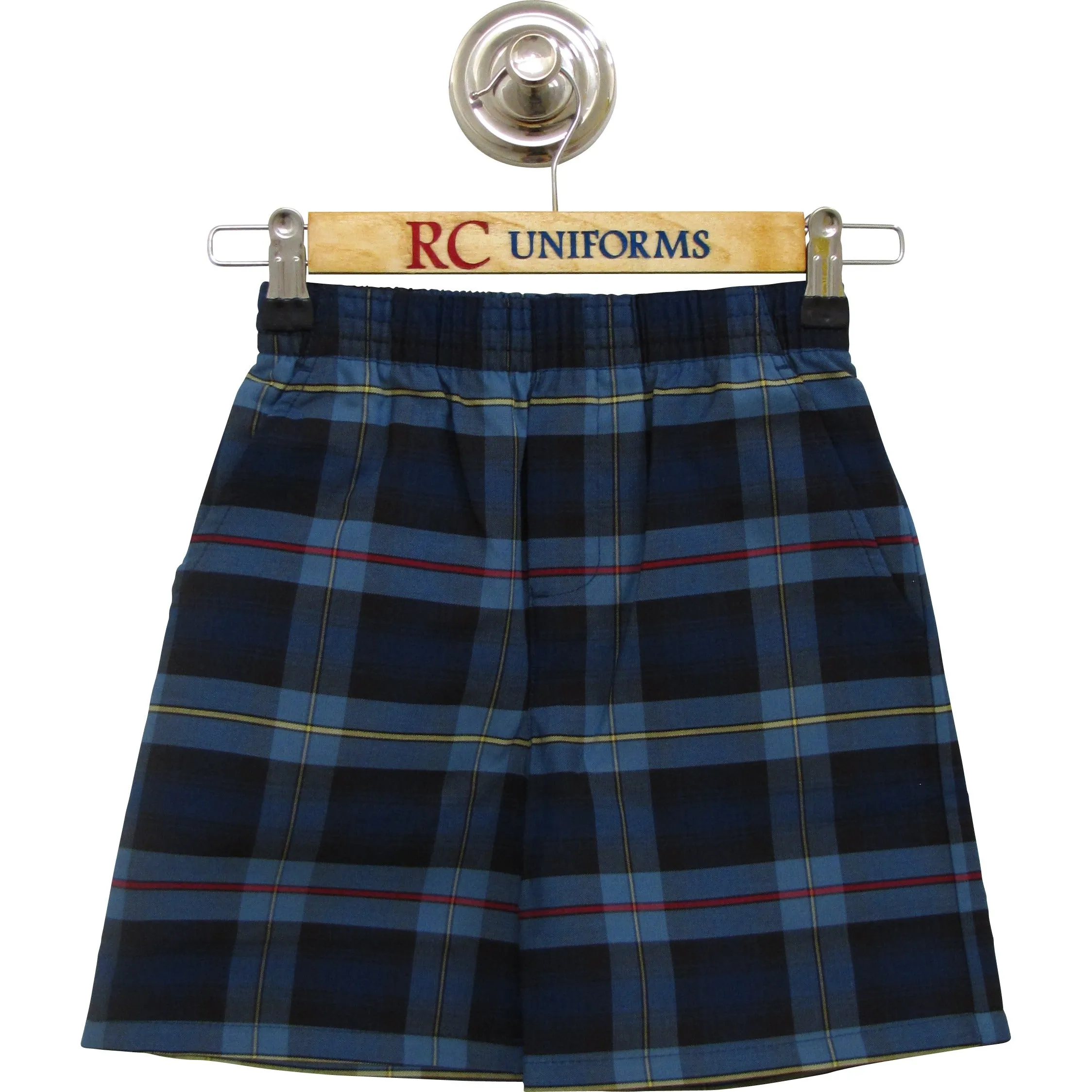 Plaid 41 Unisex Pull-on Shorts