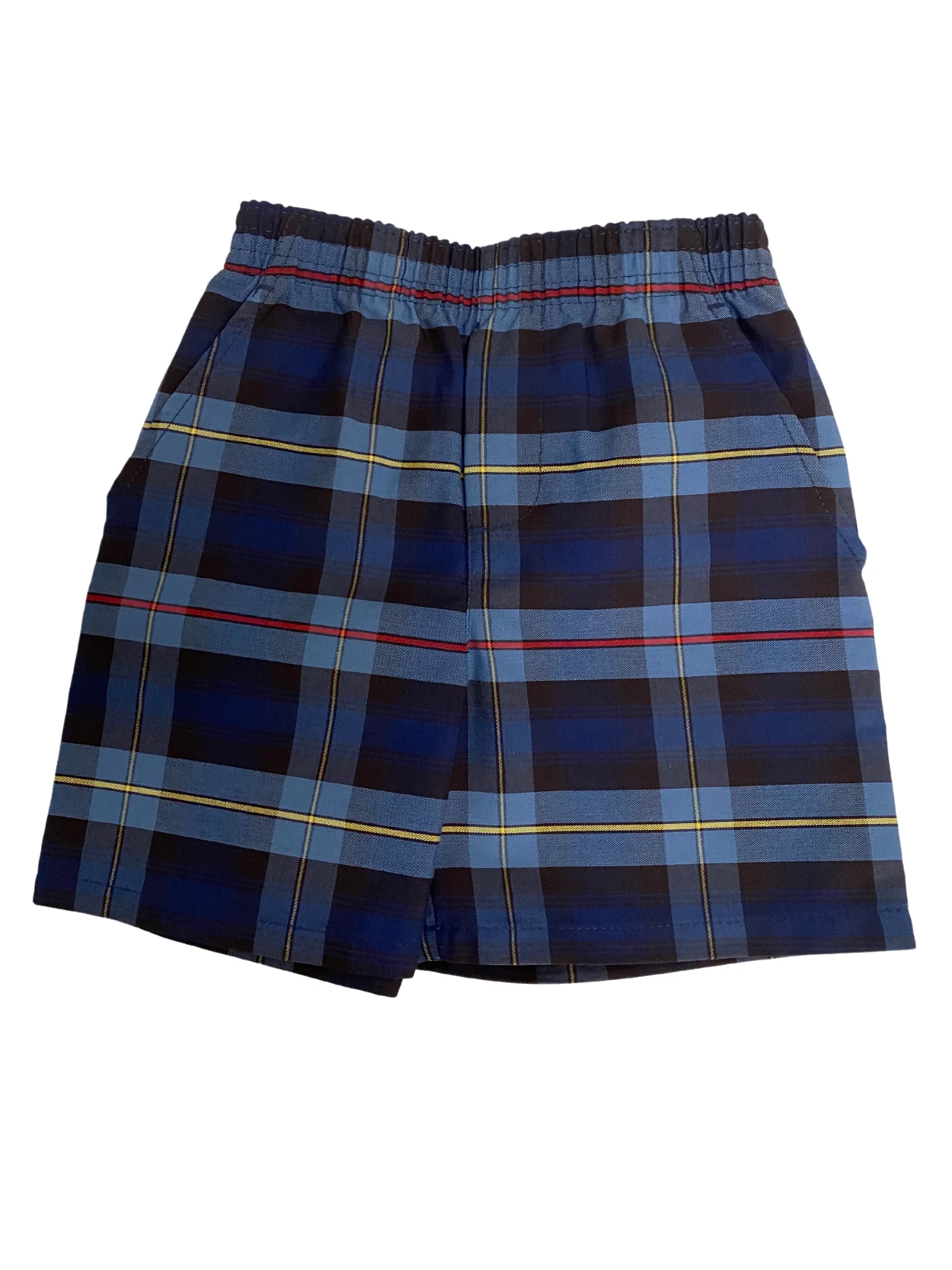 Plaid 41 Unisex Pull-on Shorts