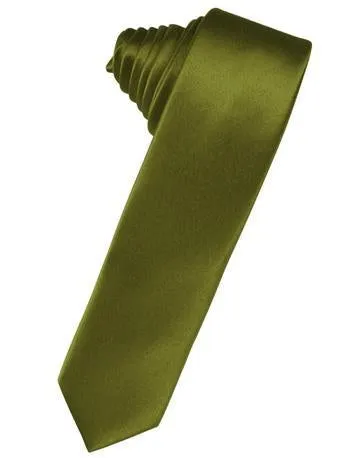 Pool Luxury Satin Skinny Necktie