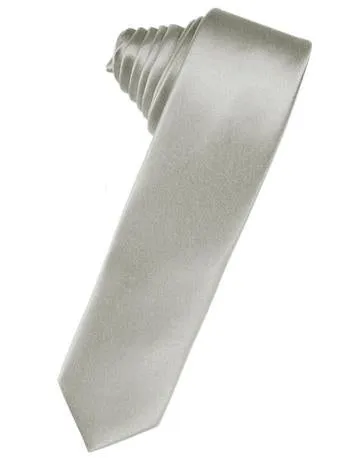 Pool Luxury Satin Skinny Necktie