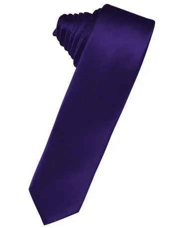 Pool Luxury Satin Skinny Necktie
