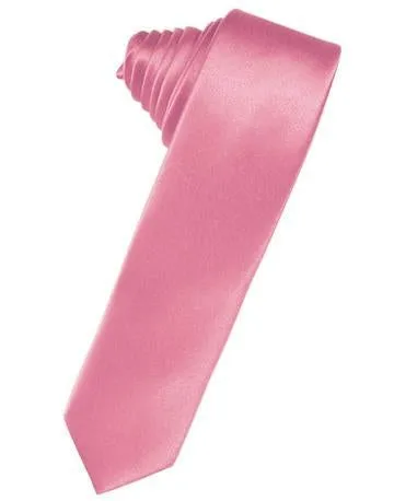 Pool Luxury Satin Skinny Necktie