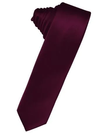 Pool Luxury Satin Skinny Necktie